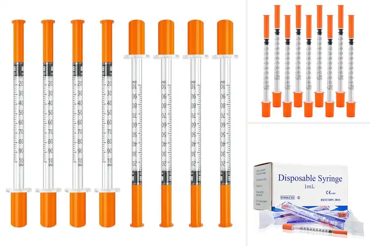Detailed view of Best 100 Pack Syringes