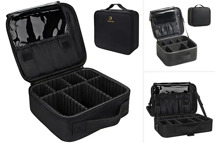 Detailed view of Best Adjustable Dividers For Makeup Cases