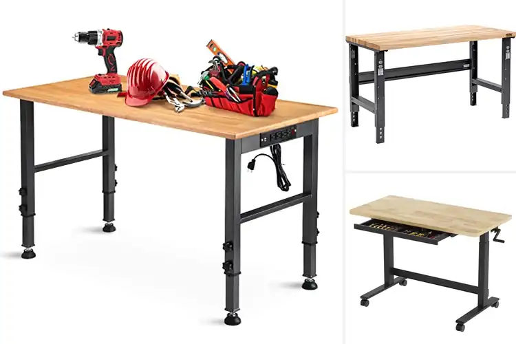 Detailed view of Best Adjustable Height Workbenches