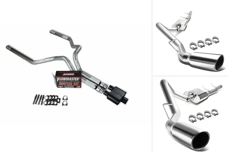 Detailed view of Best Aggressive Deep Tone Exhaust Silverado 1500