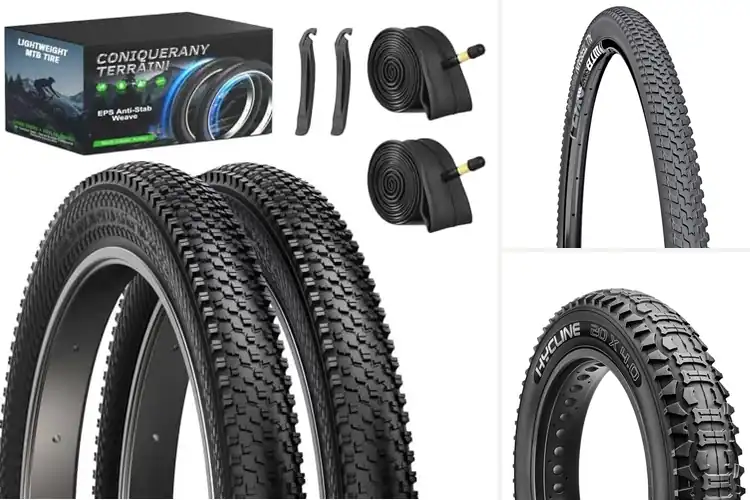 Detailed view of Best All-Terrain Bike Tires: Grip, Durability, Adventure