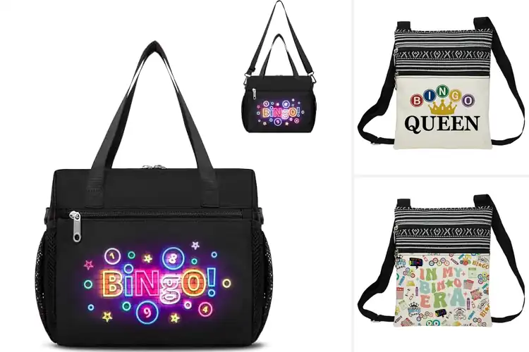 Detailed view of Best Bingo Crossbody Bag With Adjustable Strap