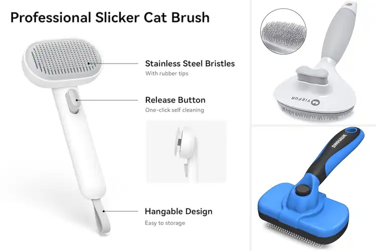 Detailed view of Best Cat Brush For Long Haired Cats