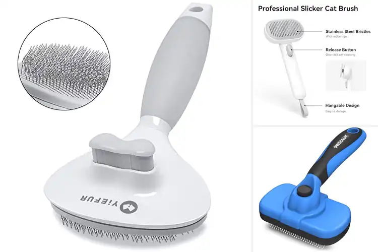 Detailed view of Best Cat Hair Brush For Long Haired Cats