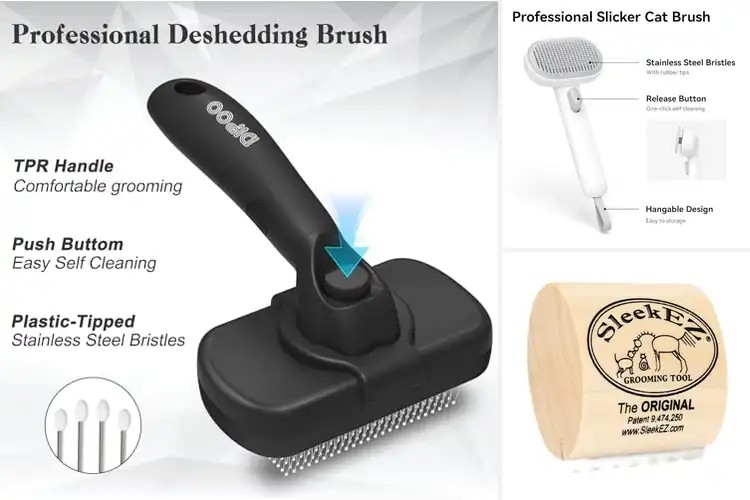 Detailed view of Best Cat Hair Removal Brush