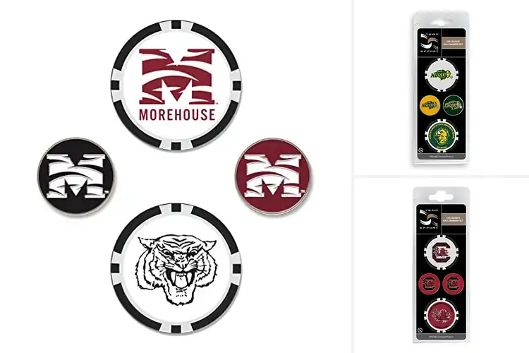 Detailed view of Best College Golf Ball Marker Sets