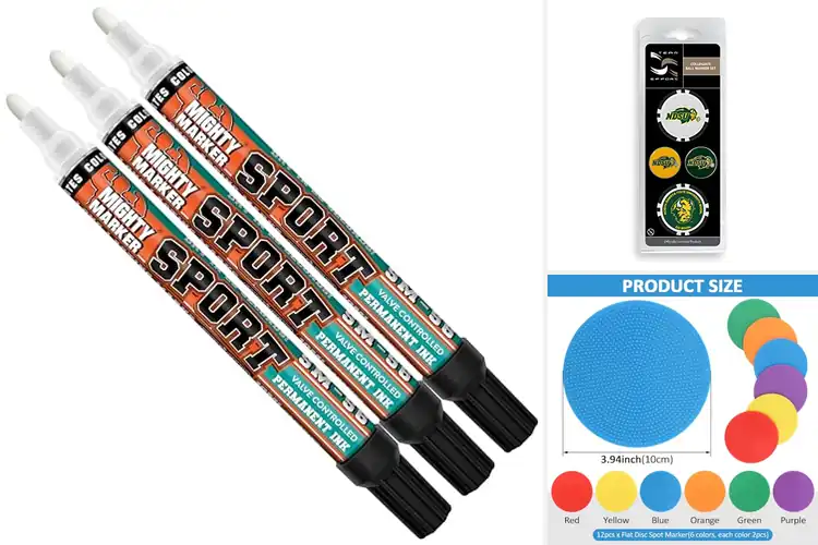Detailed view of Best College Sports Markers for Sharper Practice Wins