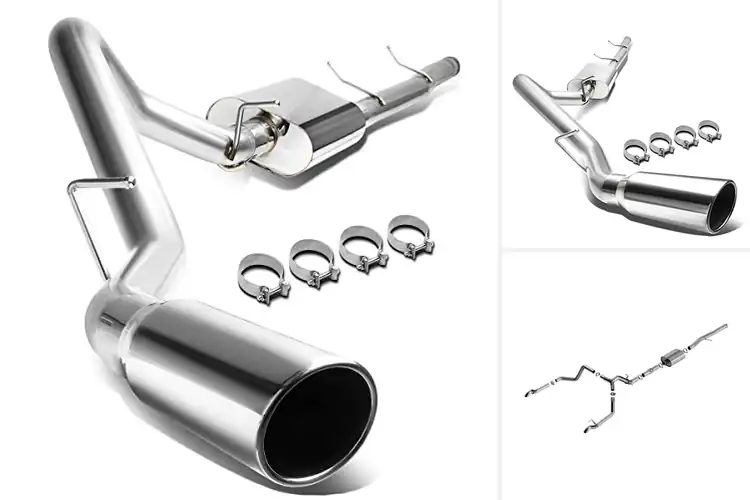 Detailed view of Best Crew Cab Short Bed Exhaust Systems