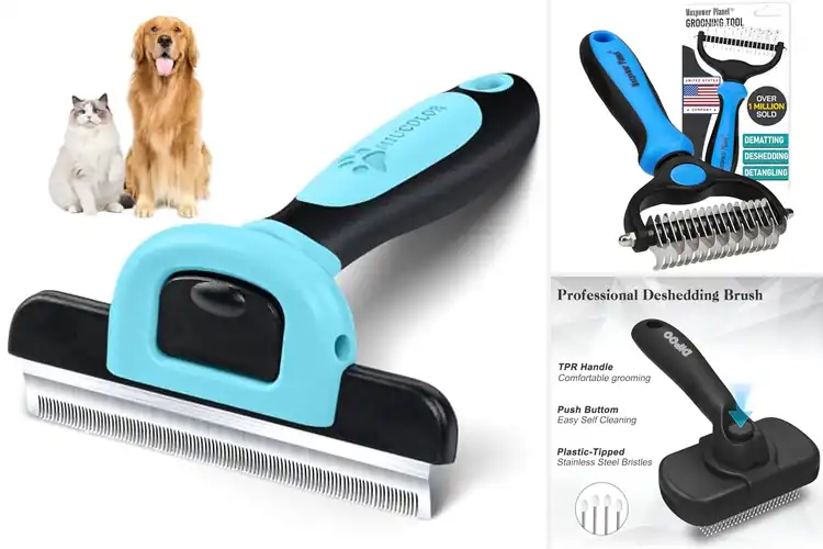 Detailed view of Best Deshedding Brush For Cats And Dogs
