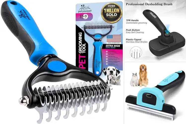 Detailed view of Best Deshedding Brushes For Cats And Dogs