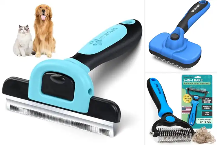 Detailed view of Best Deshedding Cat Brush