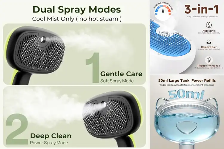 Detailed view of Best Desheddings For Cats With Steam Brush