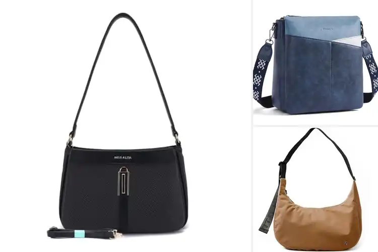 Detailed view of Best Dual Pocket Crossbody For Organization