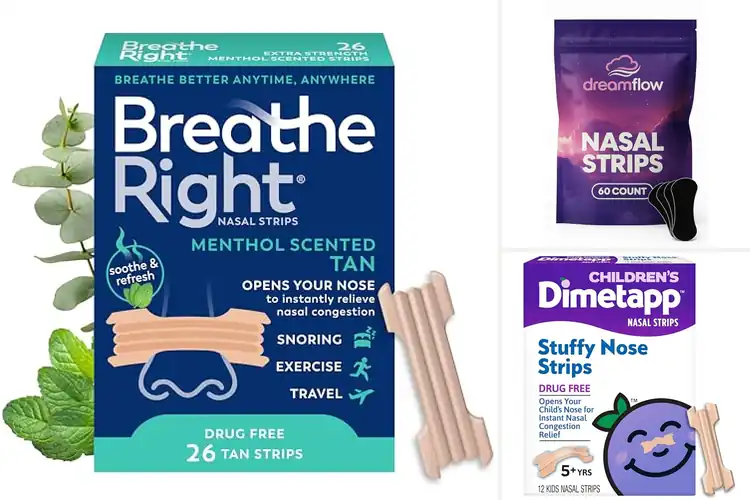 Detailed view of Best Easy Application Nasal Strips