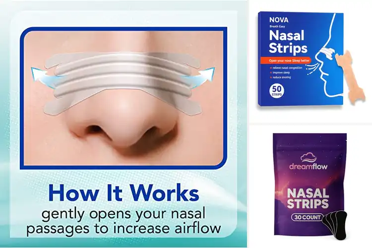 Detailed view of Best Easy Applying Nasal Strips