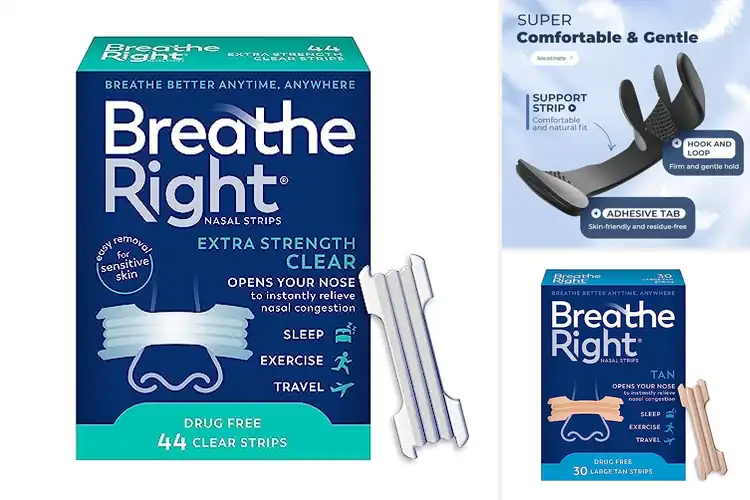 Detailed view of Best Easy To Apply Nasal Strips
