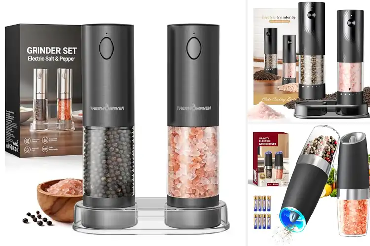 Detailed view of Best Electric Salt Grinders: Top 10 for Effortless Seasoning