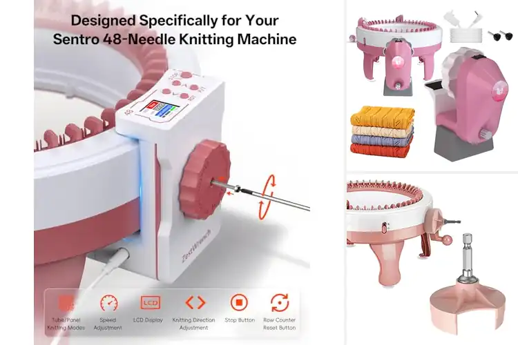 Detailed view of Best Ergonomic Knitting Machine Adapters