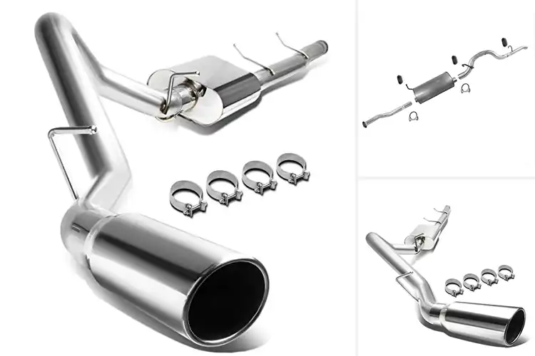 Detailed view of Best Extended Cab Exhaust Systems