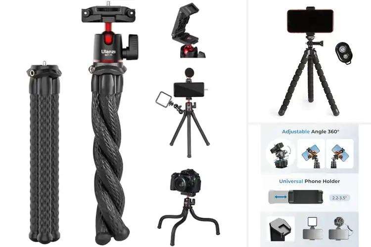 Detailed view of Best Flexible Tripods