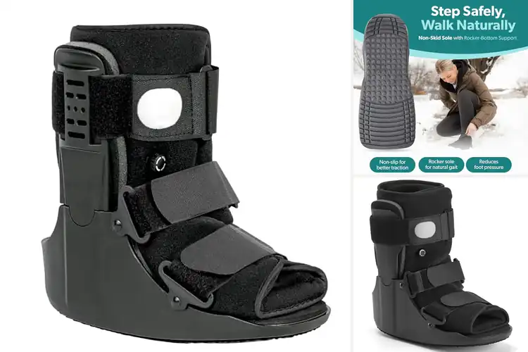 Detailed view of Best Foot Support Boots