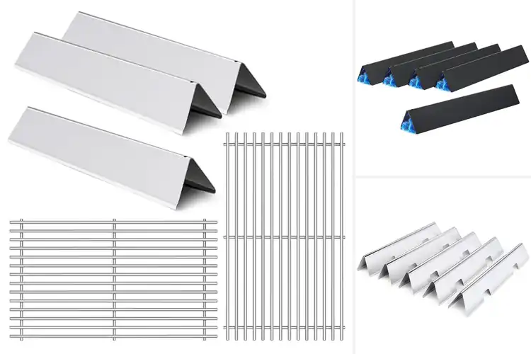 Detailed view of Best Front Mounted Control Panel Flavorizer Bars
