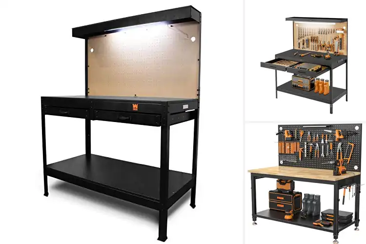 Detailed view of Best Garage Workbenches