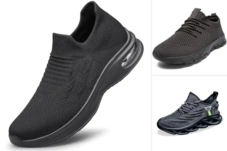 Detailed view of Best Gym Shoes For Men Slip On Design
