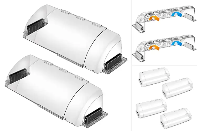 Detailed view of Best Heat Deflectors