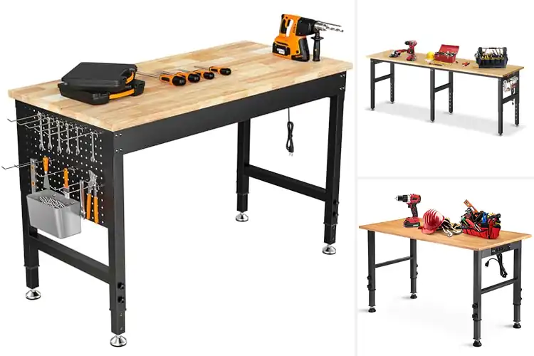 Detailed view of Best Heavy-Duty Workbenches