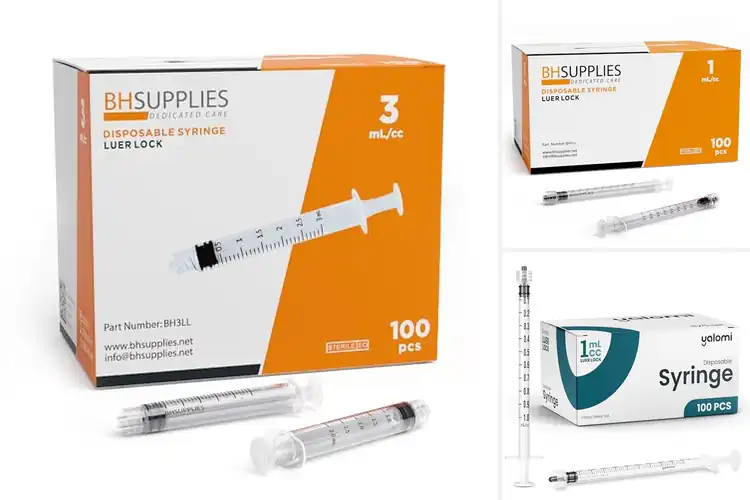 Detailed view of Best Hospital Grade Luer Lock Syringes