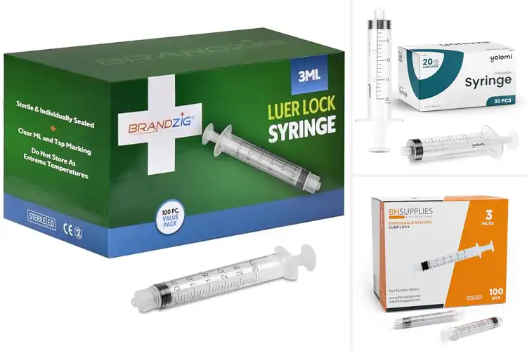 Detailed view of Best Hospital Syringes