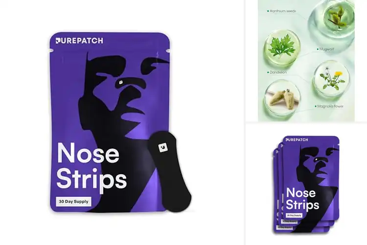 Detailed view of Best Hypoallergenic Nasal Patch Strips
