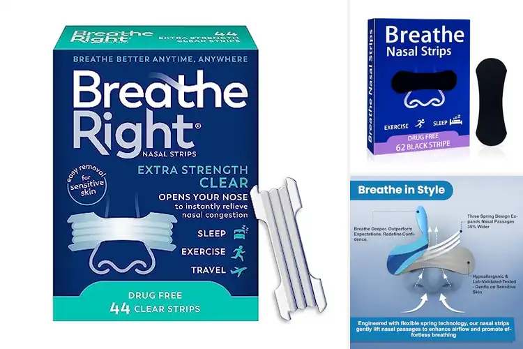 Detailed view of Best Hypoallergenic Nose Strips for Easy, Gentle Breathing