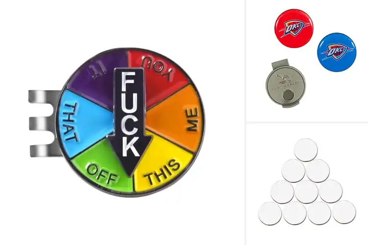 Detailed view of Best Iron-Stamped Golf Ball Markers