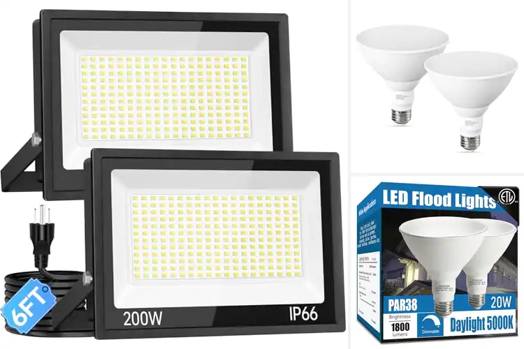 Detailed view of Best LED Floodlights: Brighten Your Space with Confidence