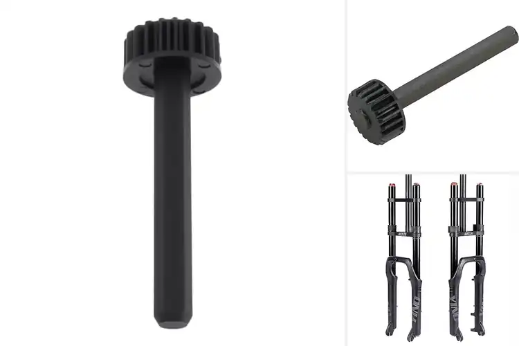 Detailed view of Best Lockout Suspension Forks