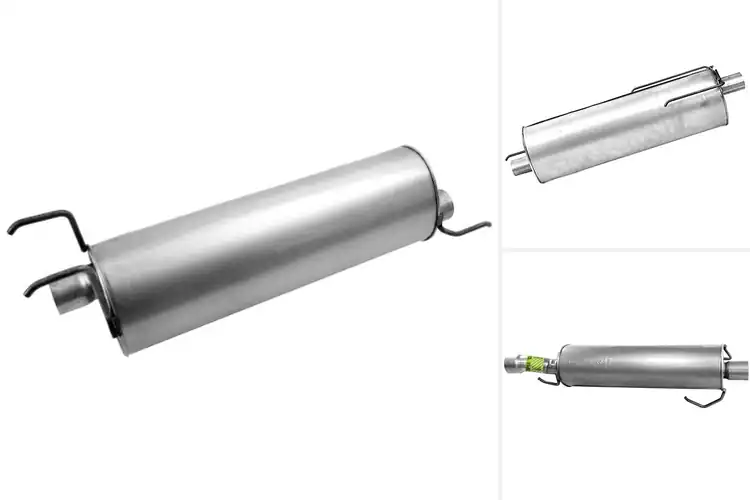 Detailed view of Best Louvered Core Muffler For Enhanced Sound And Flow