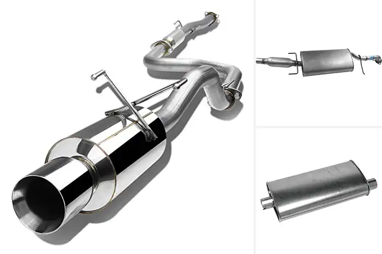 Detailed view of Best Low Restriction Muffler Exhaust Systems