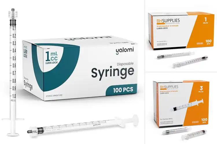 Detailed view of Best Luer Lock Compatible Syringes