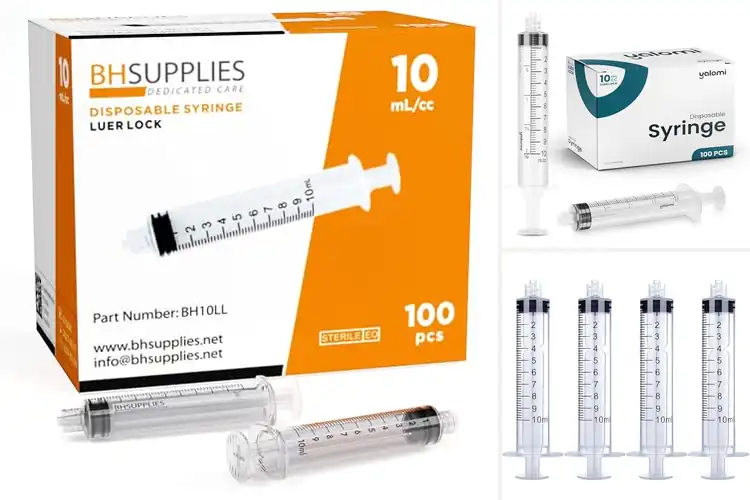 Detailed view of Best Luer Lock Fit 10mL Syringes