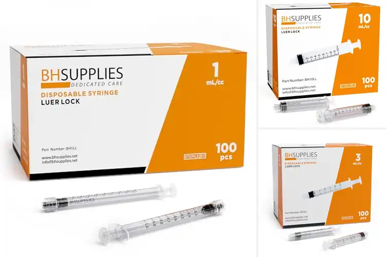 Detailed view of Best Luer Lock Syringes For Caregivers