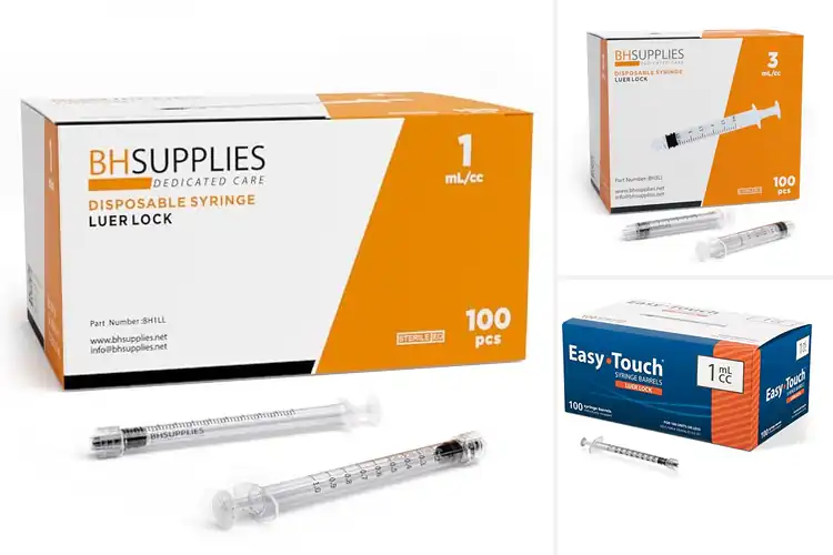 Detailed view of Best Luer Lock Syringes