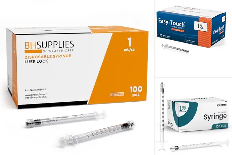 Detailed view of Best Luer Lock Syringes with Secure Fit