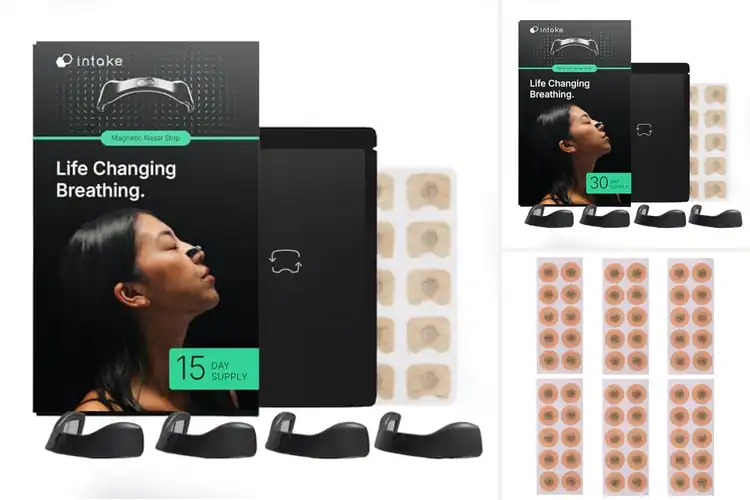 Detailed view of Best Magnetic Nasal Strips