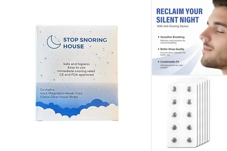 Detailed view of Best Magnetic Nasal Strips Refills for Easy Breathing