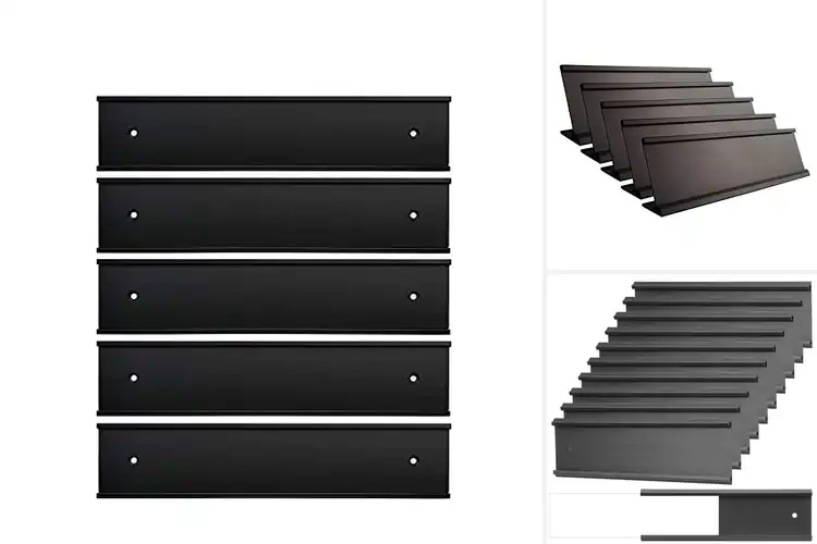 Detailed view of Best Metal Nameplate Holders