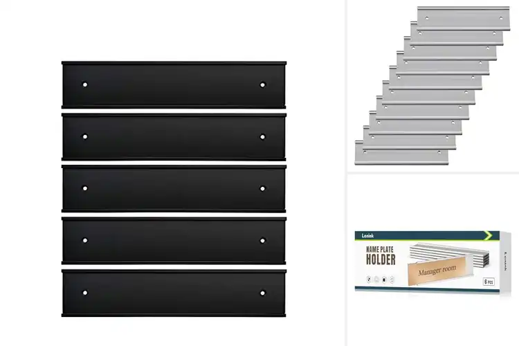 Detailed view of Best Office Nameplate Holders
