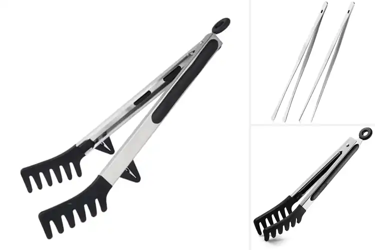 Detailed view of Best Pasta Tongs