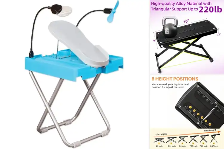 Detailed view of Best Pedicure Foot Stands